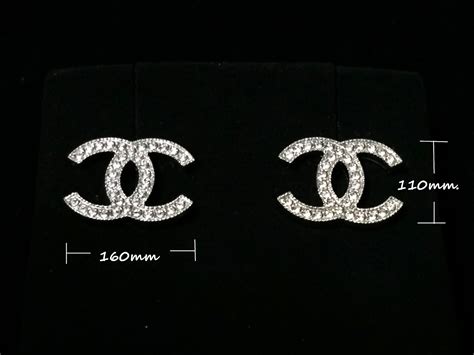 chanel signature earrings|chanel earrings the real.